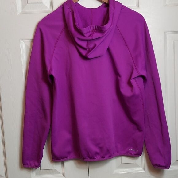 Nike Therma-Fit Berry Hoodie Sweatshirt Sz M - Picture 4 of 4